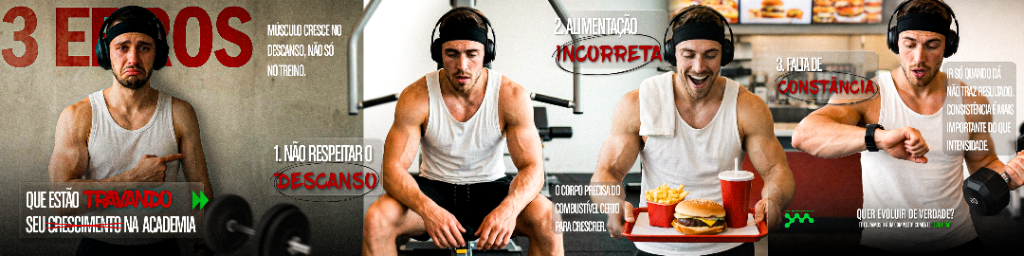 Portfólio Personal Trainer - 3 Erros no Treino